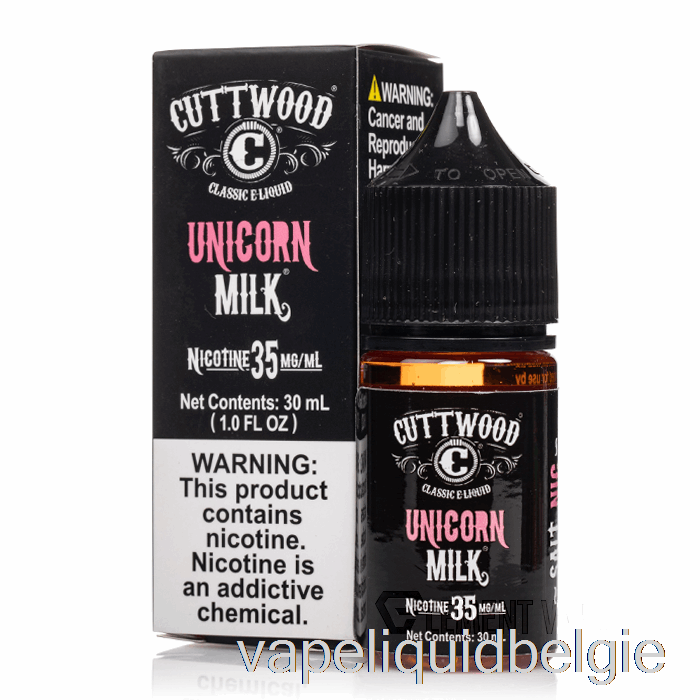 Vape België Eenhoornmelk - Houtzouten - 30ml 35mg